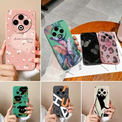 Phone Case For Tecno Spark 30 Pro 4G Capa Soft Silicone Small Floral Pattern Lens Protection Cover For Tecno Spark30 30Pro Coque