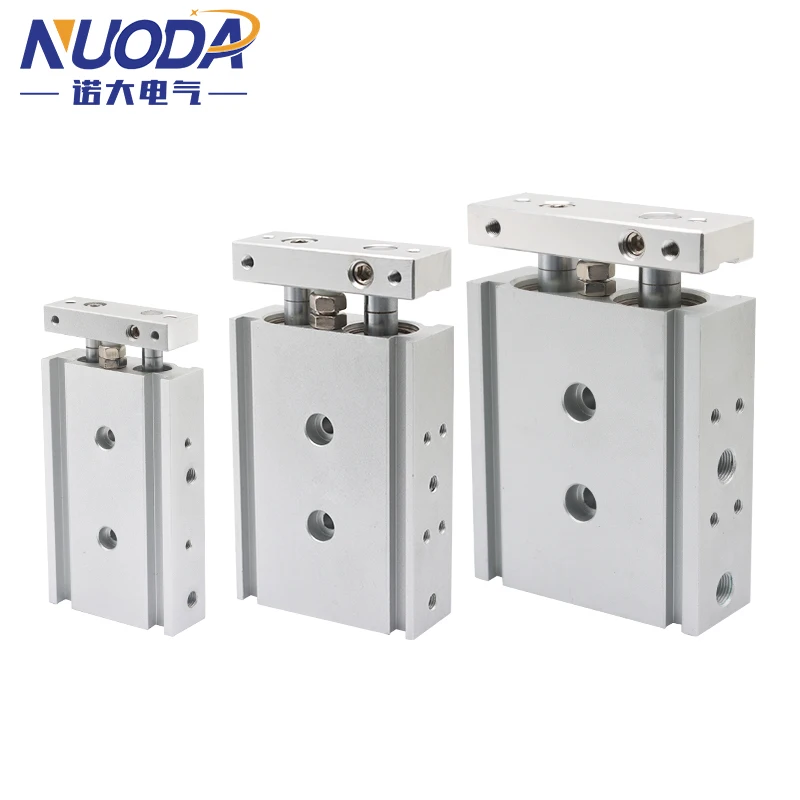 SMC CXSM Series Dual Shaft Pneumatic Cylinder Double Rod Air Cylinder CXSM10-15-20-25-32 Stroke 10mm-200mm