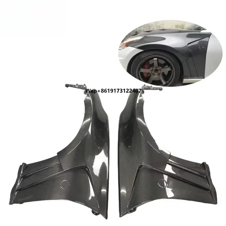 

For 370Z Upgrade the Wide-body Fender 370z Z34 Carbon Fiber Fender Bumper Body Kit