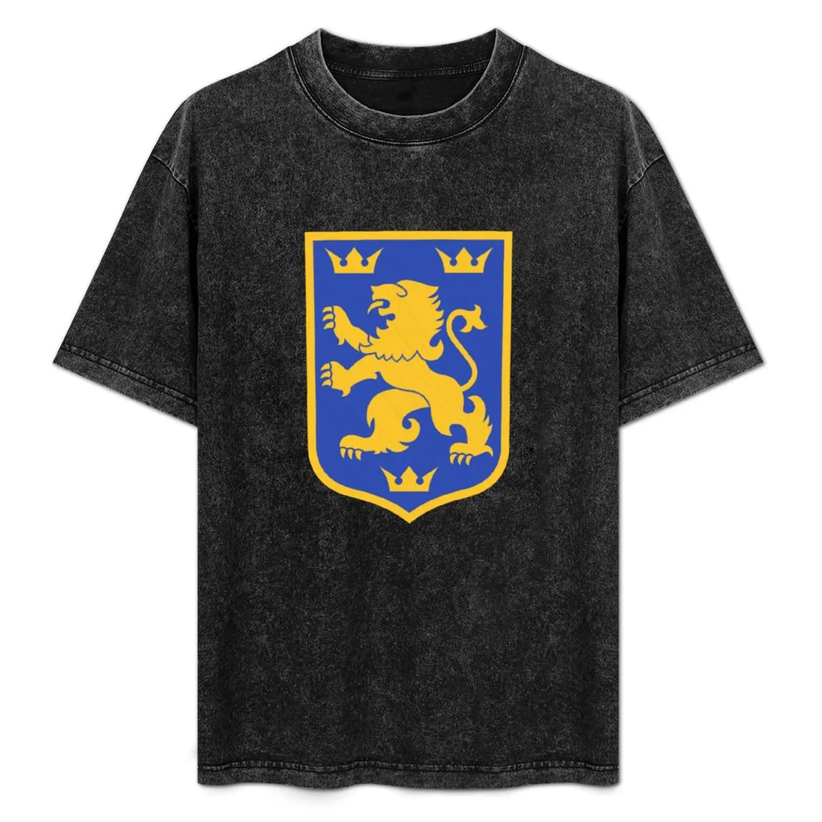 14th Waffen Grenadier Division - 1st Galician Галичина T-Shirt funny costumes blacks anime shirt mens graphic t-shirts anime