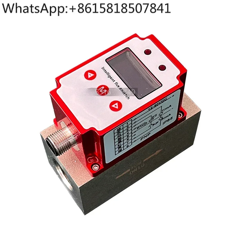Temperature and flow integrated electronic sensor flowmeter NK500 flow switch PNP circulating water special
