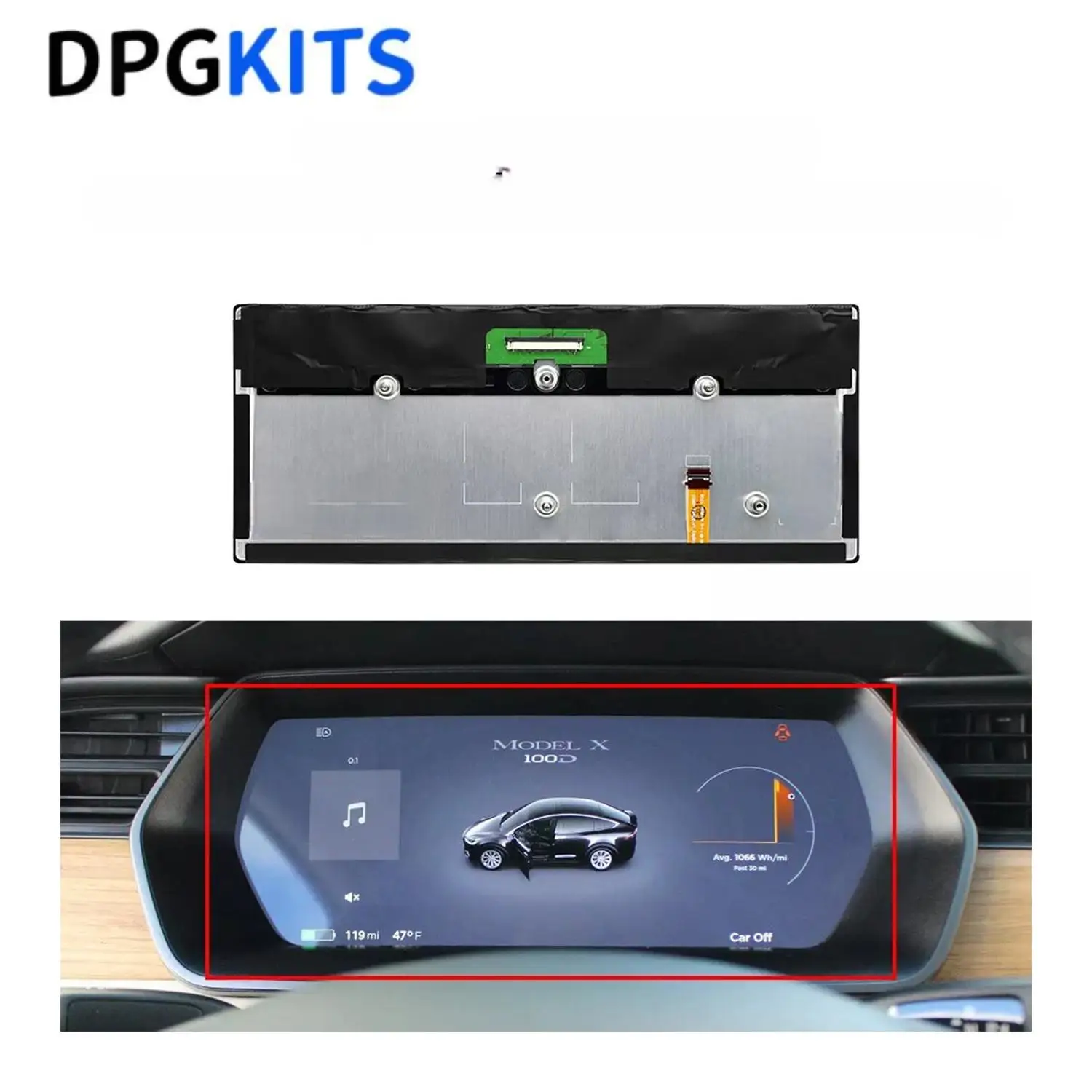 

12.3inch Display Digital Instrument Cluster LA123WF1(SL)(01) for Tesla Model S X