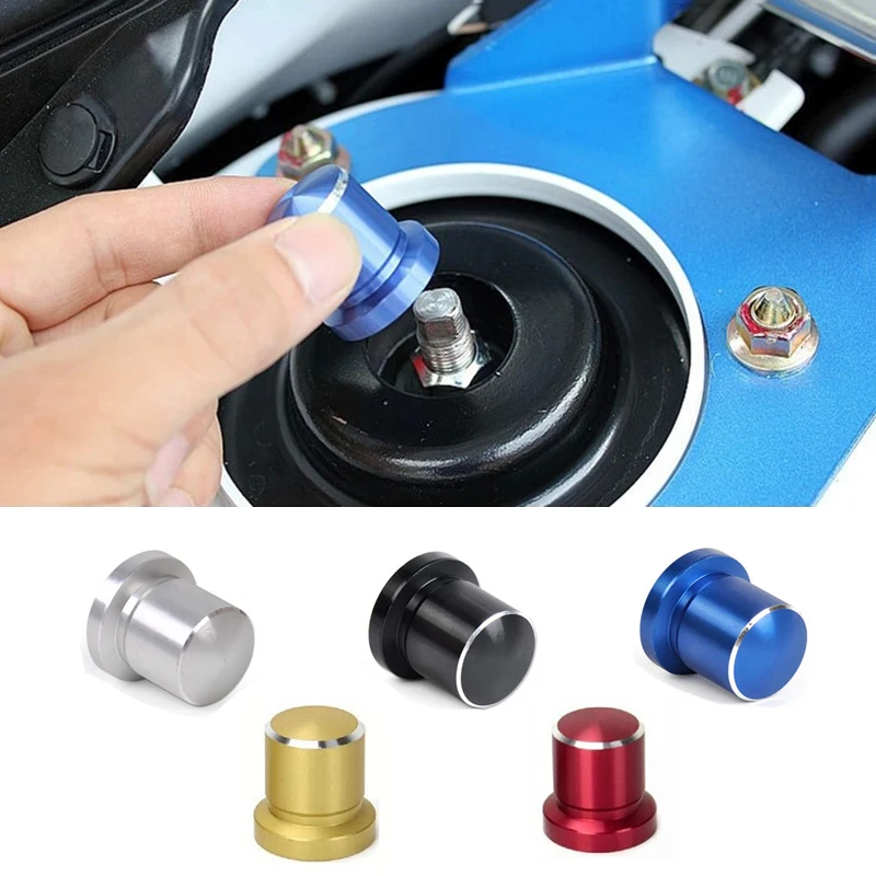 1Pc Aluminum Car Shock Absorber Anti-rust Anti-fouling Screw Cap For Nissan Sylphy Qashqai J11 X-Trail Rogue T32 Altima Teana 3.