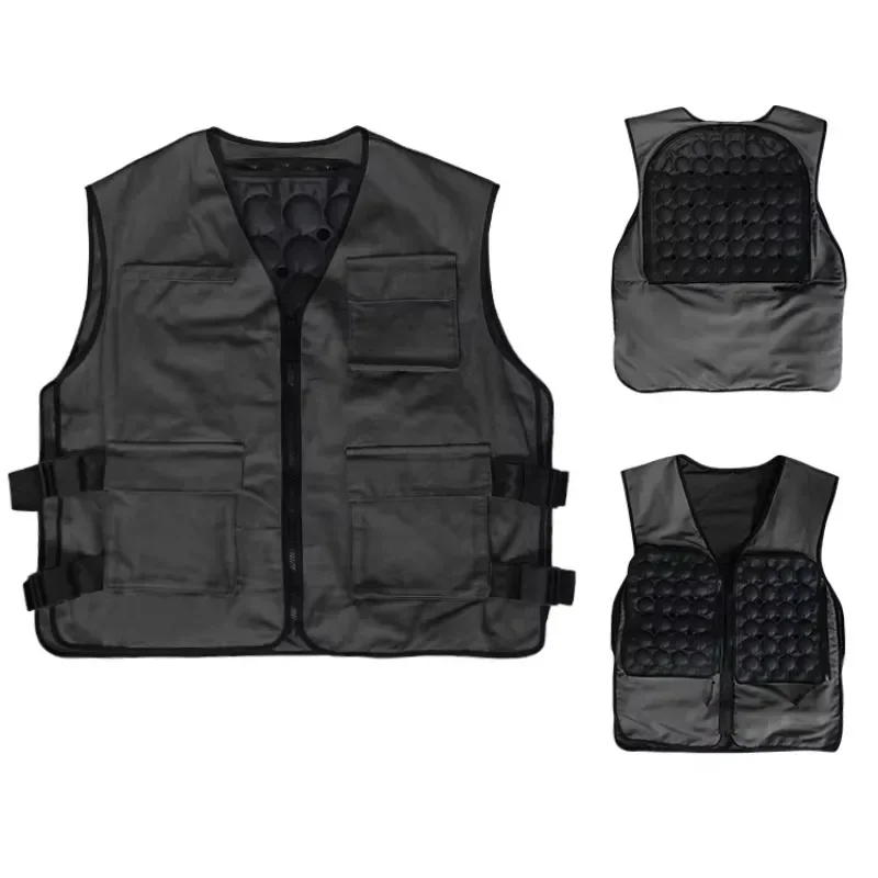 2025 PCM Gel Ice Vest Outdoor Sports Safety Cooling Jacket with Heating and Phase Change for Outdoor Activities