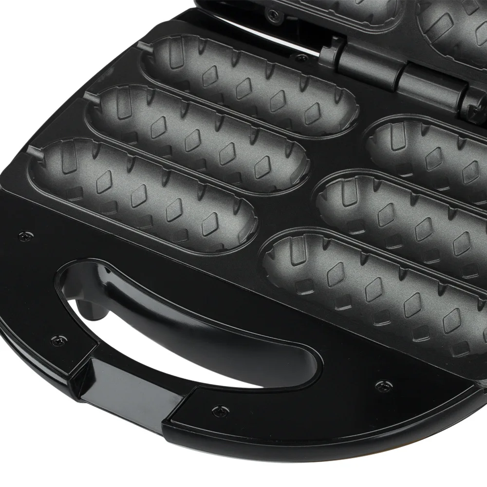 เครื่องทำไส้กรอก220V เครื่องทำฮอตดอกในบ้านเครื่องทอดไส้กรอกแฮมเครื่องอบอาหารเช้าเครื่องทอ...