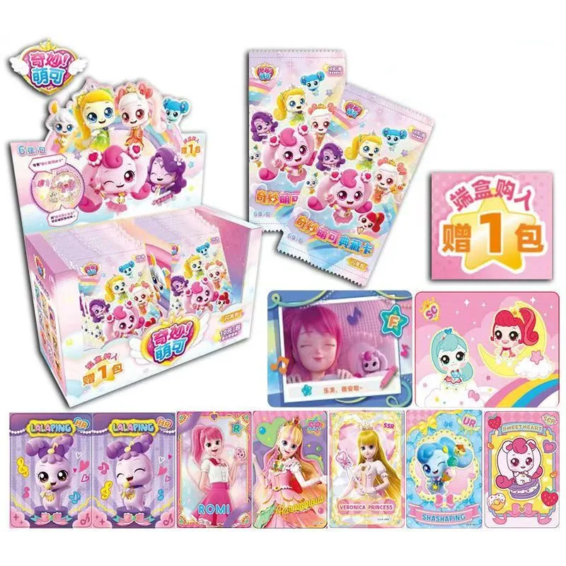 

Newest Anime Catch Teenieping Cards Toys Collection Card Series TR CR UR HR Princess Girls Shining Cards Creative Birthday Gifts