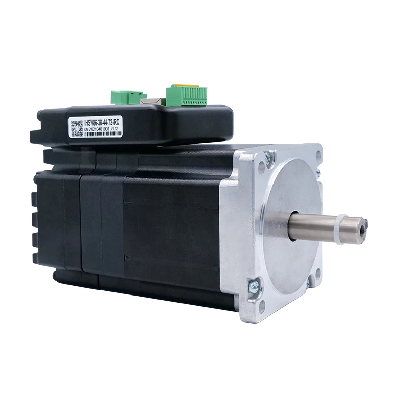 iHSV86-30-44-48-RC 48VDC 3000rpm Nema34 440W 1.27nm integrate ac servo motor for CNC Machine