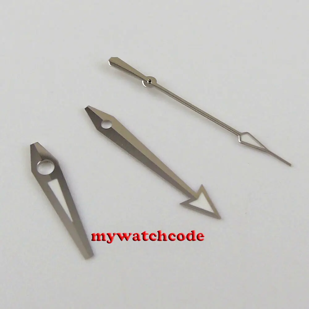 Luminous blue silver hand watch hand fit Japan NH35 NH36 4r35 Miyota 8215 2813 3804 movement