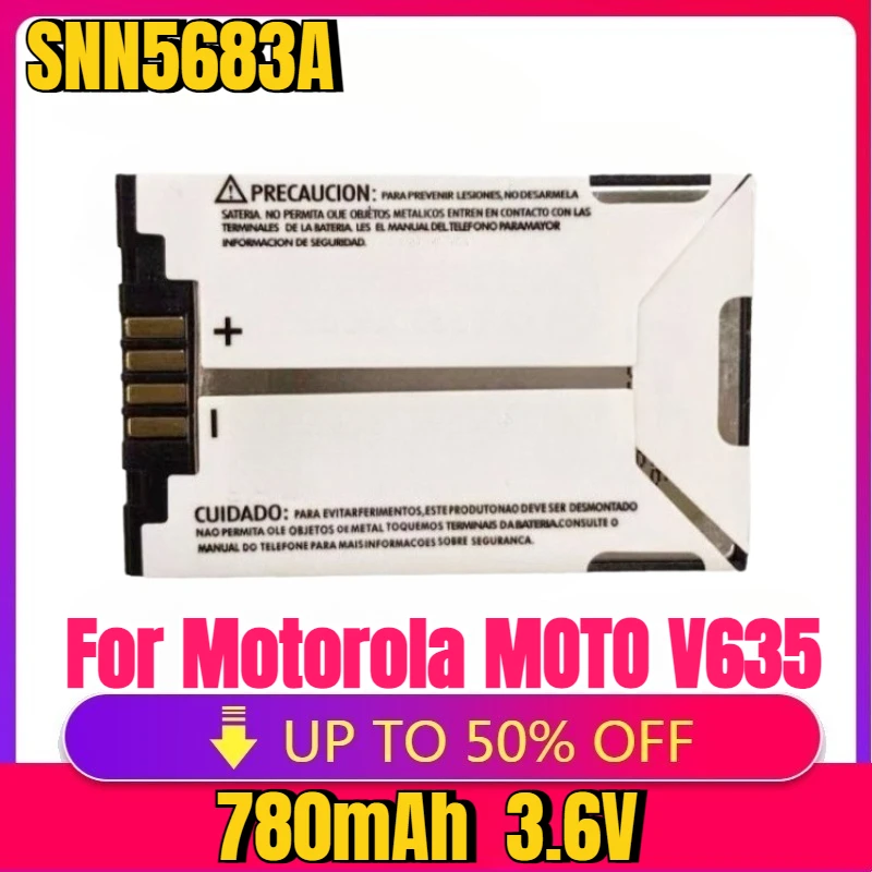 

New High Quality replaceable SNN5683A Battery For Motorola MOTO V635 V551 V555 V557 V600 V620 A630 E550 Mobile Phone Battery