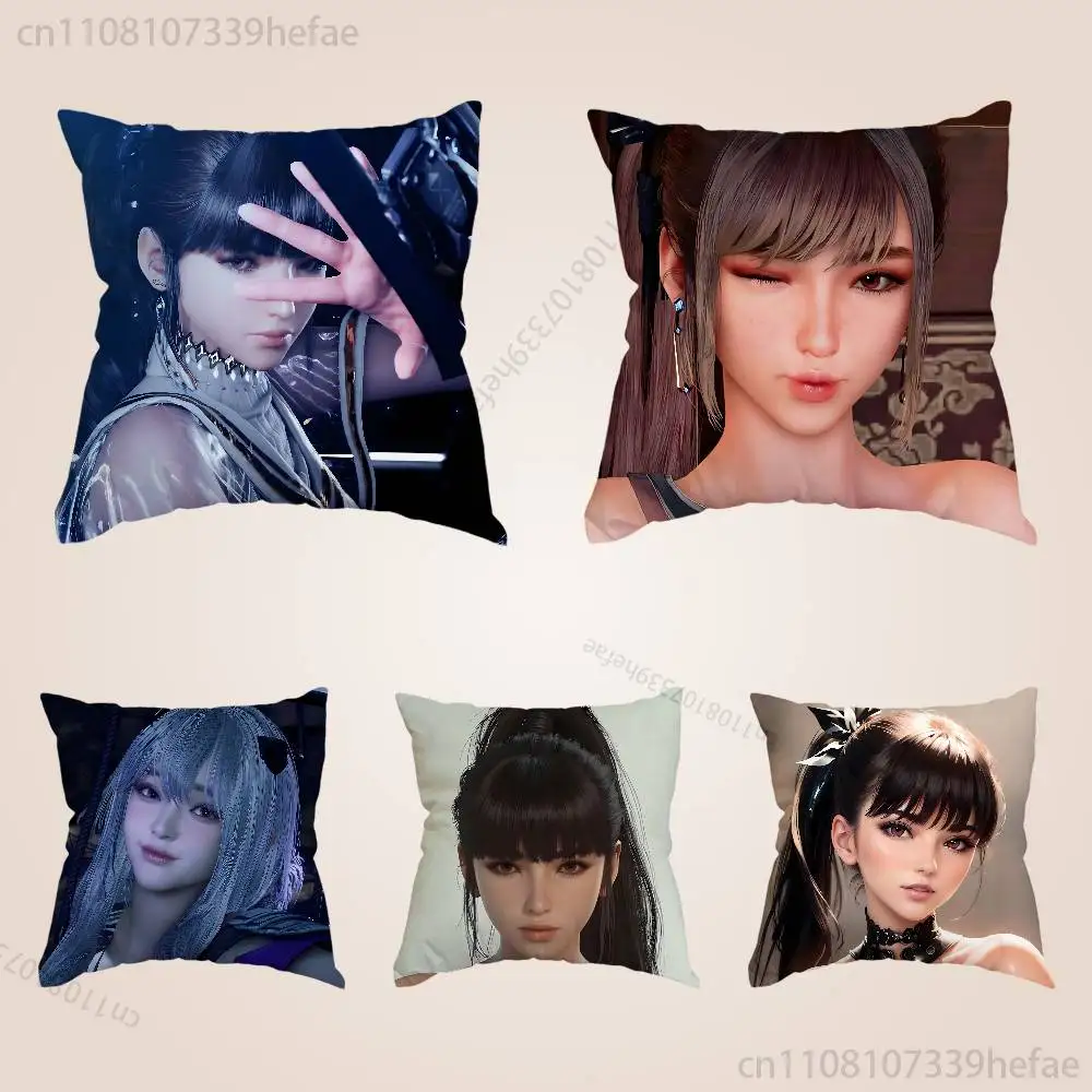 

S-Stellar Blade Game Throw Pillow Case For Decoration 30cm 50cm 55cm Square Home Pillowcase Case