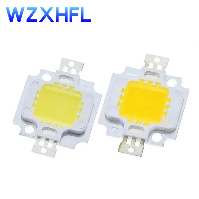 

10PCS 10W LED Chip Bulb 10w led 900lm warm white Lamp Light White High Power 20*48mli Chip for flood lamp