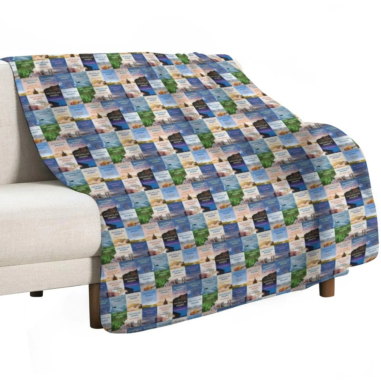 Nicholas Sparks Book Covers Throw Blanket decorative Luxury Brand Plaid christmas gifts Hairy Furrys Blankets