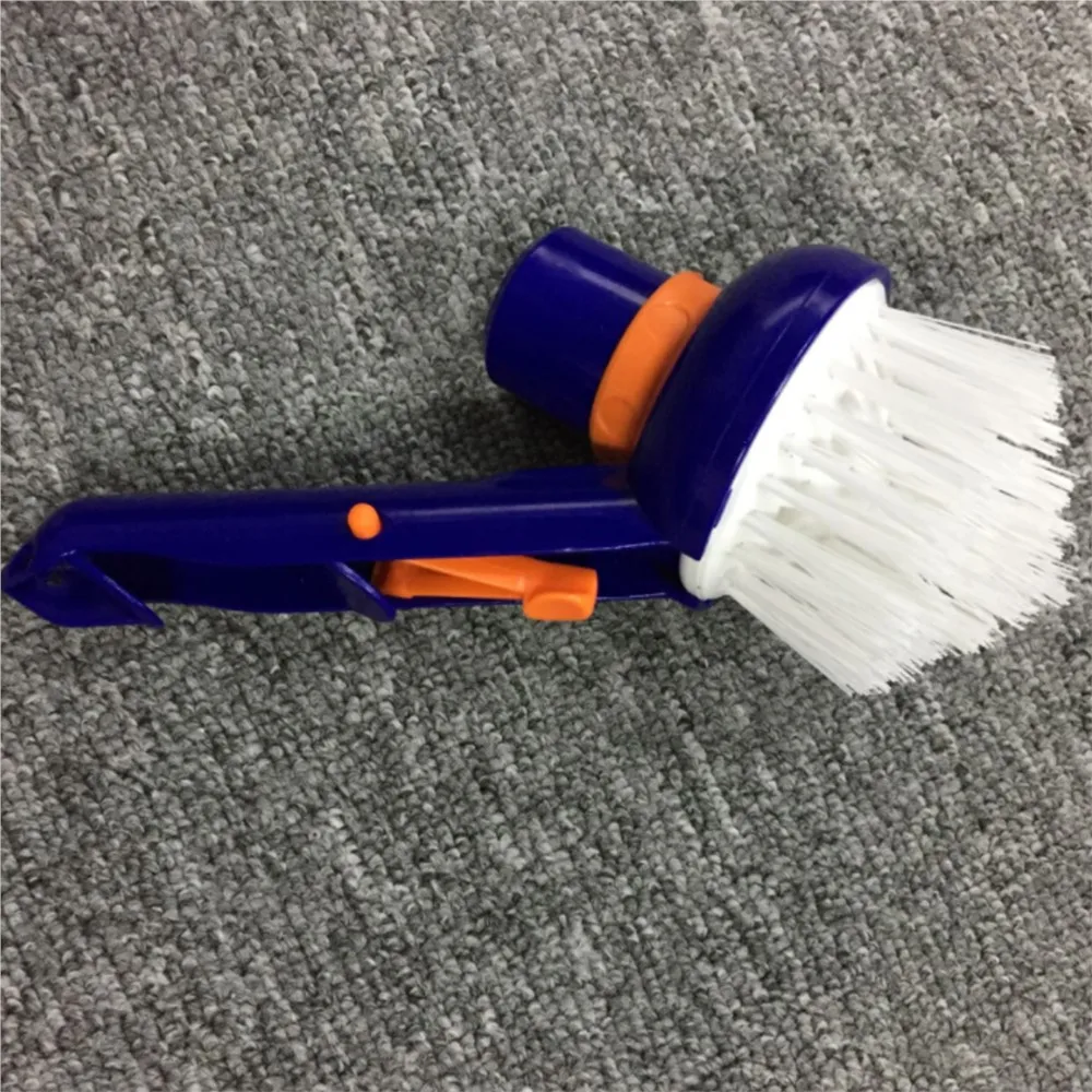 Practical Swimming Pool Brush Vacuum Cleaner High Quality Multifunctional Cleaning Accessories Small Suction Head Brushes