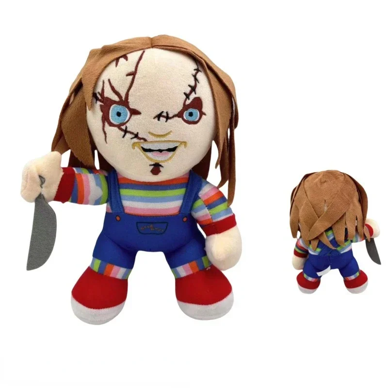 2024 New Halloween Creative Cute Plush Toy Clown Returns Ghost Chucky Plush Doll Children’s Birthday Gift Christmas Gift