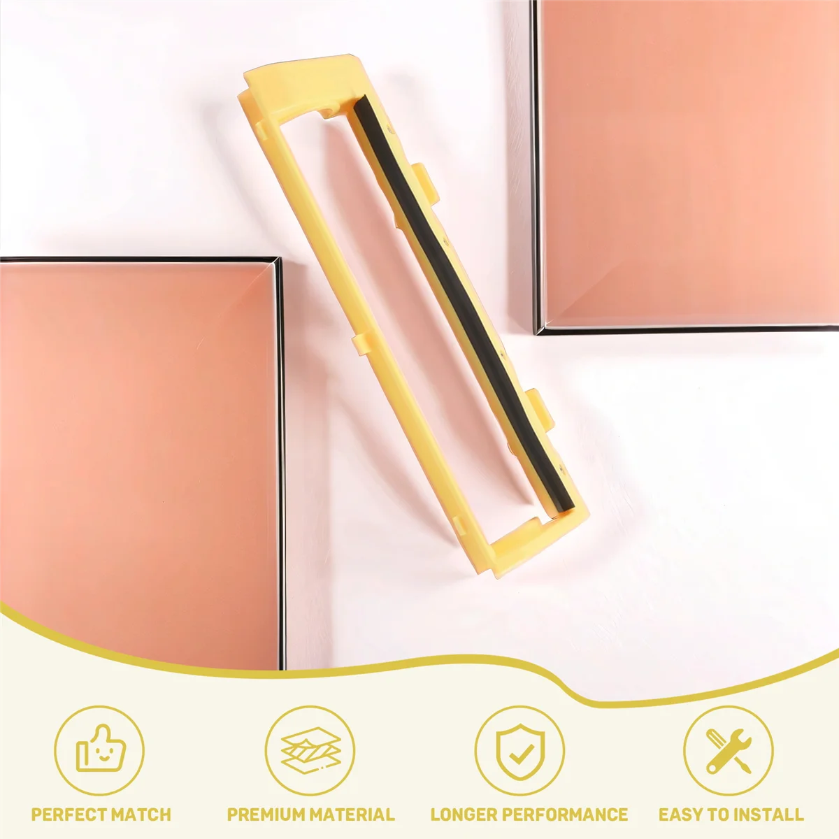 

B43C Желтый чехол основной щетки подметальной машины подходит для ILIFE A4 A4S T4 X430 X432