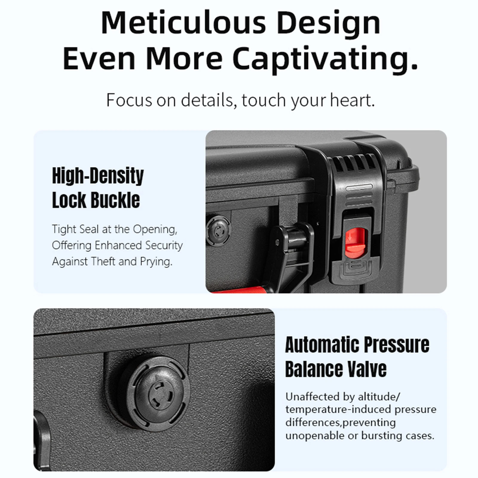 for Avata 360 Drone Accessories Protective Carrying Bag All-in-One Storage Box Hard Protective Bag Shockproof & Drop-Resistant