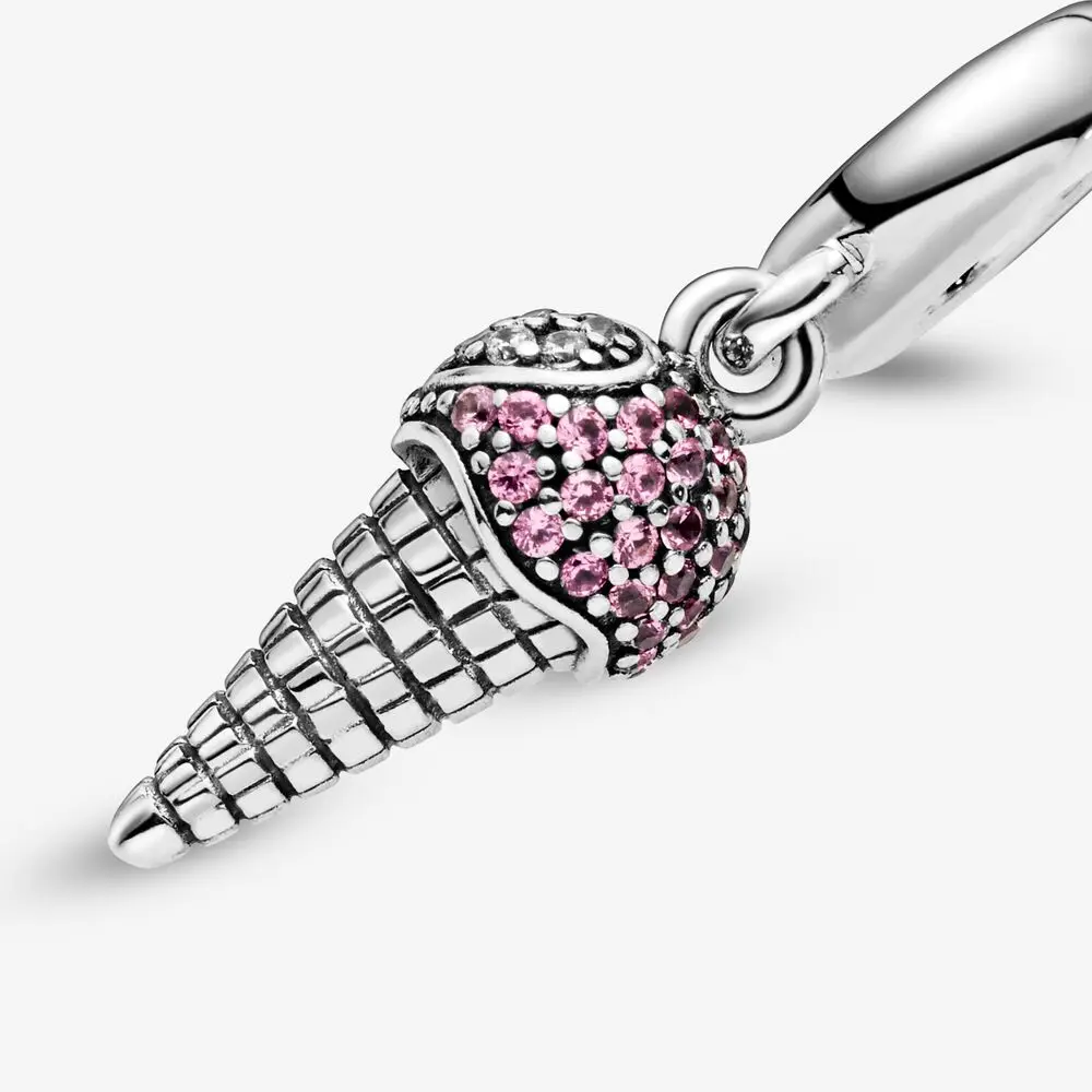 925 Sterling Silver Piano Guitar Badminton Basketball Charm Pendant For Original Bracelet Female Jewelry Exquisite Gifts view 5