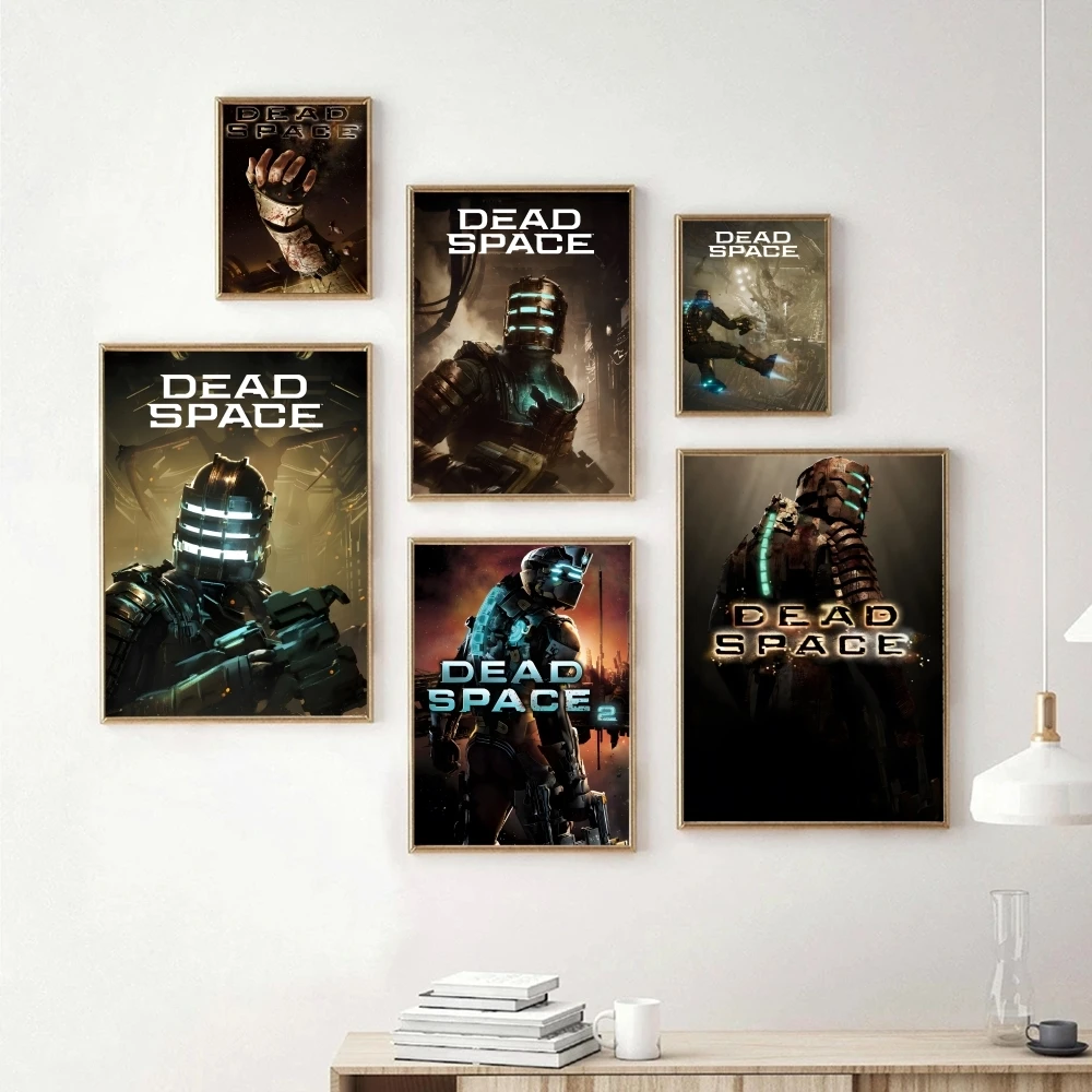 Video Game D-Dead Space Painting Calligraphy Waterproof Aesthetic Wall Art Designed Living Room Bedroom Home Decoration