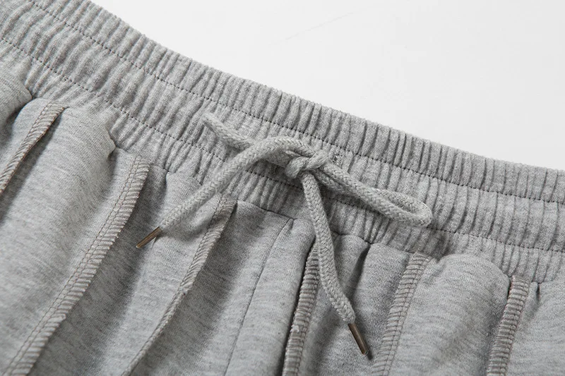 Women Striped Ribbon Straight Wide Leg Pants Fashion 2025 Summer Drawstring Street INS Casual Jogger Safari Trousers