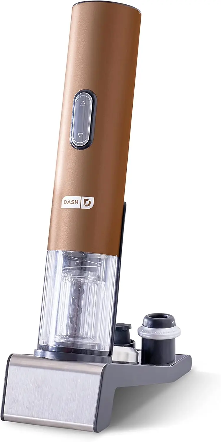 

Serve & Preserve Wine Set – Rechargeable Electric Wine Preservation System – Wine Bottle Opener, Vacuum Sealer, 2