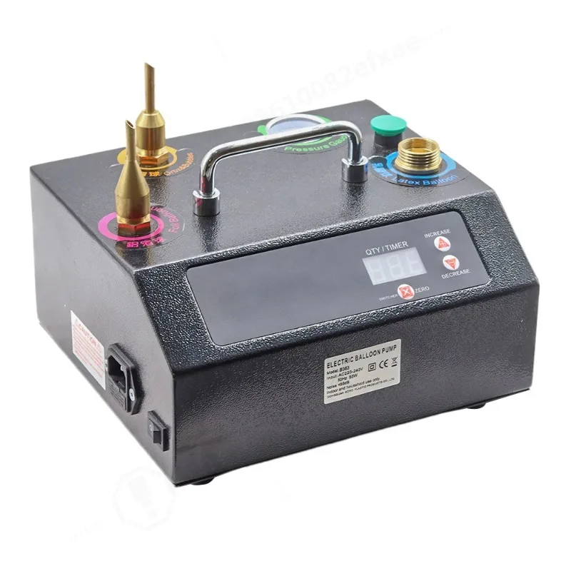 B363 Electric Balloon Inflator 110V/220V Air Pump Machine for Balloon Arch Wedding Birthday Party Decoration
