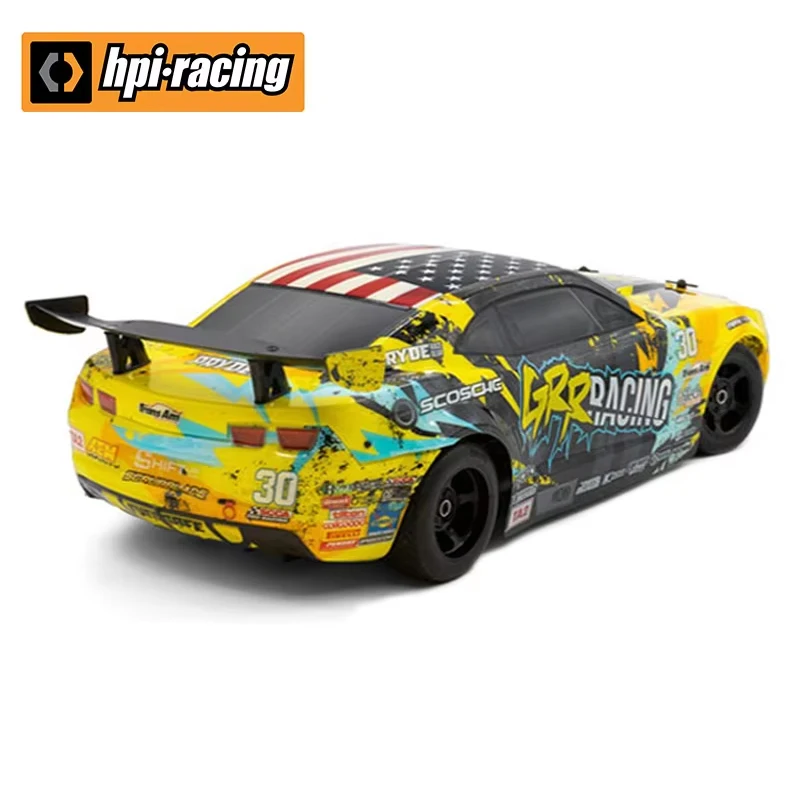 

HPI E10 Michele Abbate Camaro 1/10 RTR версия RC полноприводный электрический дрифт-автомобиль с дистанционным управлением игрушка для взрослых мальчиков