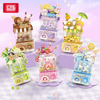 LOZ Small particle building blocks 1677-1682 children's twisting egg machine puzzle assembling toy gift