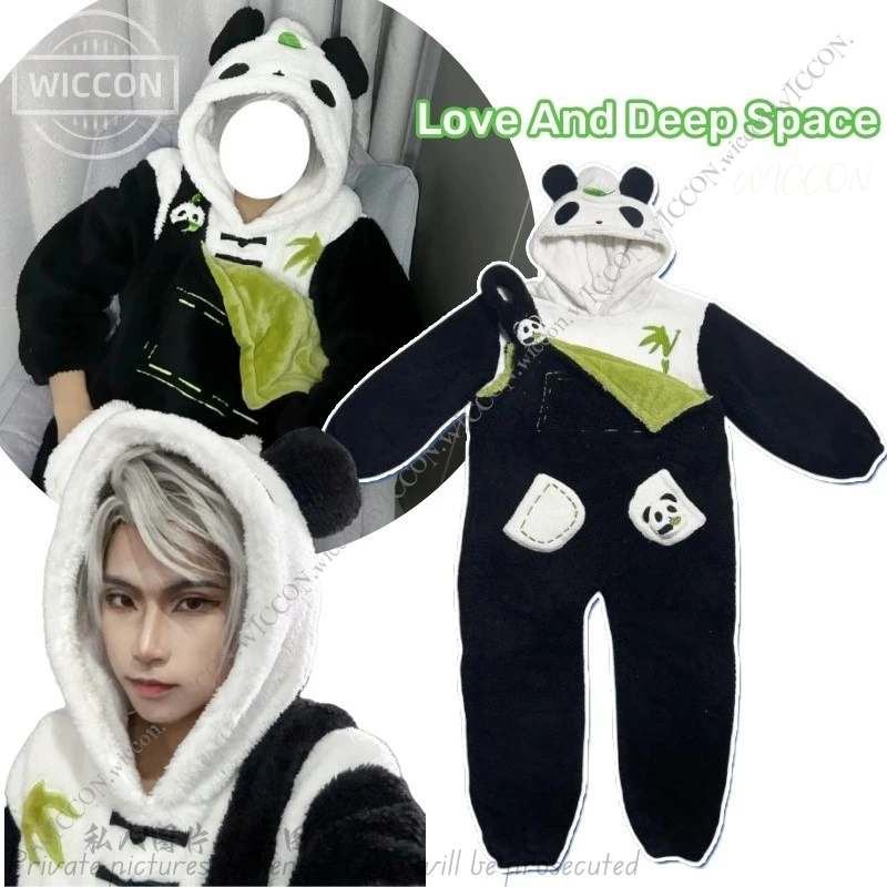 Love And Deep Space Game New Role Play Qi Yu Shen Xinghui Qin Che Panda Suit Rafayel Zayne Xavier Sylus Cosplay Loungewear