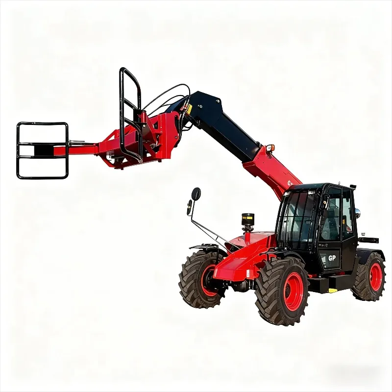 Customized 3.5T Rotating Telehandler Cummins Powered Bale Clamp For Efficient Agricultural Operations