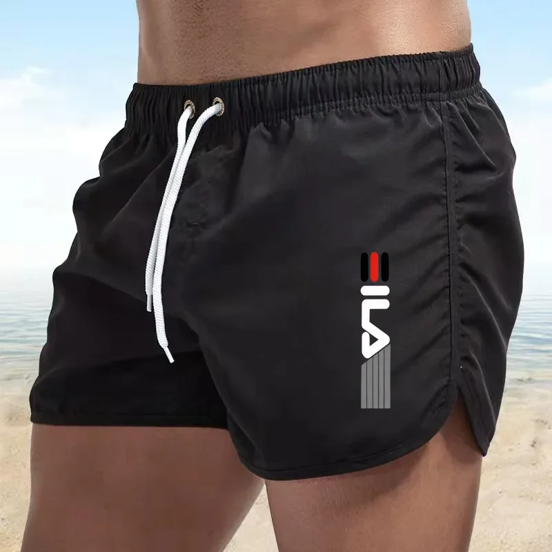 Men's Quick-Drying Breathable Casual Sports Shorts Trendy Beach Fitness Summer Swimming Comfortable Fit