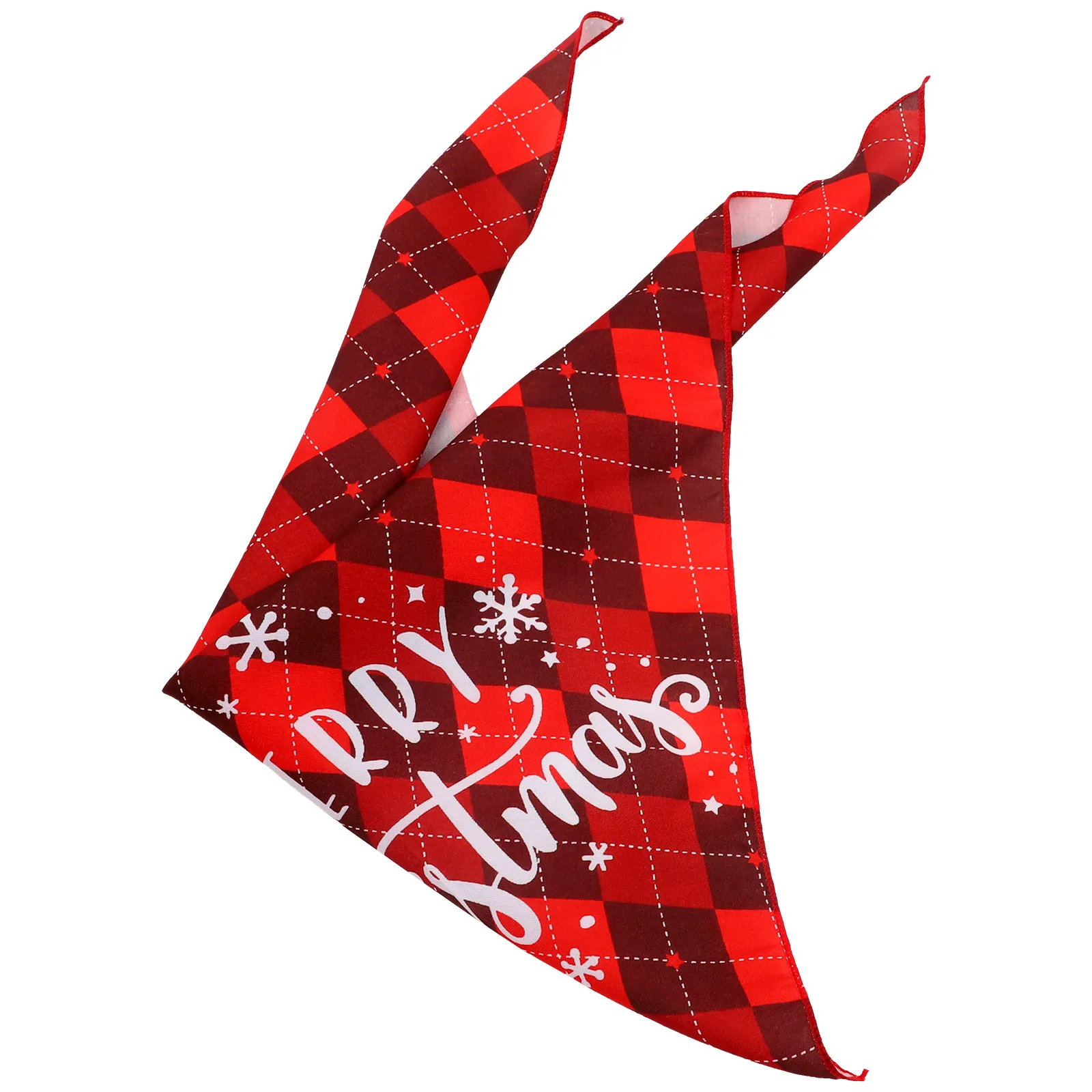 

Christmas Dog Saliva Towel Soft Bandana Pet Scarf Washable Drool Bib Holiday Puppy Triangle Accessory Dog Accessories