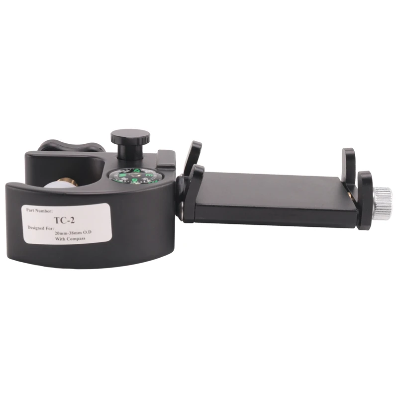 Bracket Cradle With Compass Phone Holder Pole Clamp For GPS For Data Collector Total Station image 3