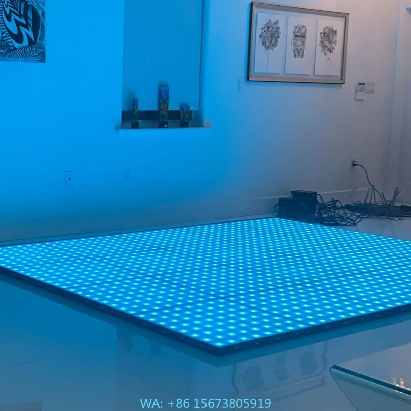 

Super Fast Install LED Wireless Magnet Starlit Digital Dance Floor for Wedding Party