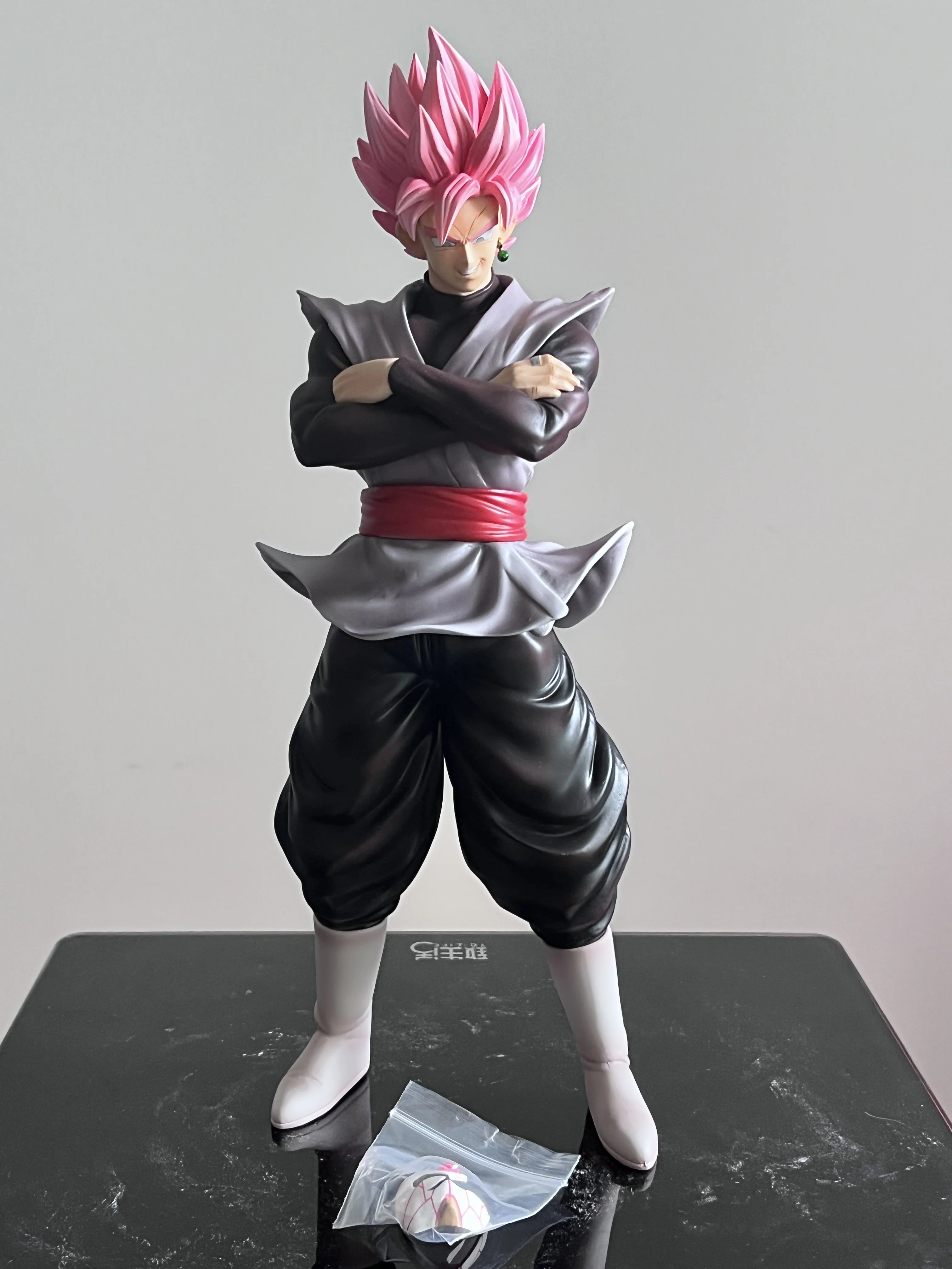 

Dragon Ball Z Doll 27cm Super Saiyan Goku Black Zamasu Mask Action Figure PVC Model Statue Collection Decoration Toy Gift