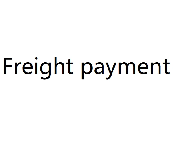 Freight payment