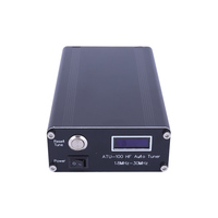 ATU-100 Portable HF Antenna Tuner by N7DDC+0.91 OLED Automatic Antenna Tuner 1.8MHz-30MHz ATU-100 Case Box V3.2 Version