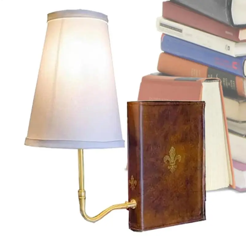 

Literature Book Lamp Vintage Book Design Table Lamp Bookshelf Light Unique Decorative Shelf Lamp For Living Room Home Offices