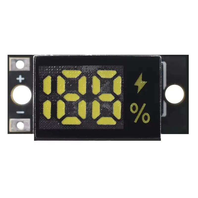 Power Display Indicator Mini 1/2 X 1.5V Battery Capacity Tester Battery LED Digital Electricity Module