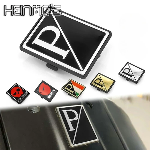 Imagen 2 del producto Pegatina de carenado para cabeza de carrocería delantera, placa insignia decorativa para Vespa GTS 250 300 GTS300 Sprint Primavera 150 LX Scooter