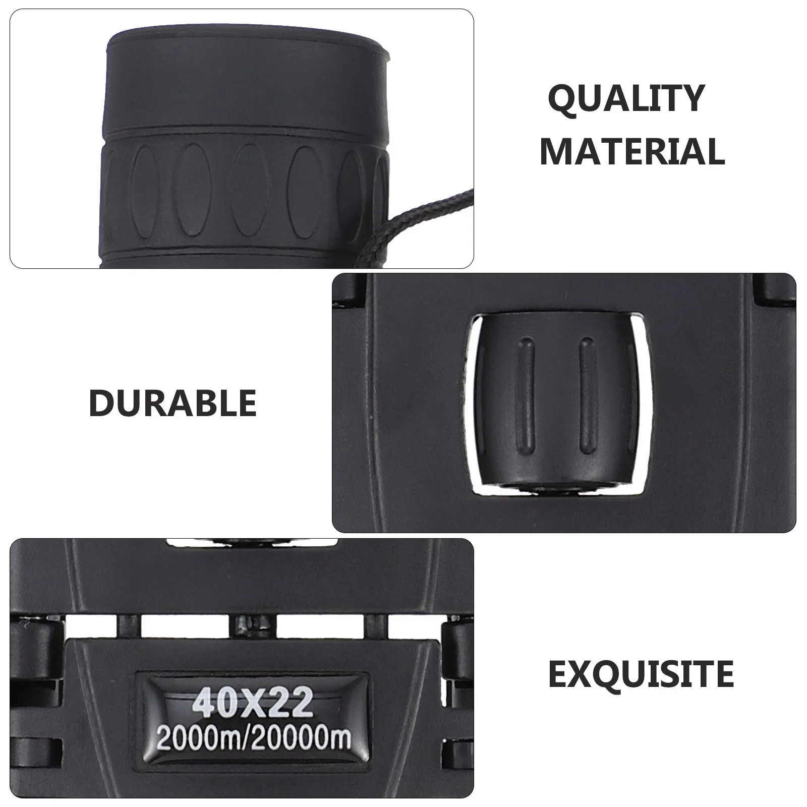 

1Pcs Outdoor Mini Size 40x High Magnification Portable Travel Camping Birding Sightseeing Telescope