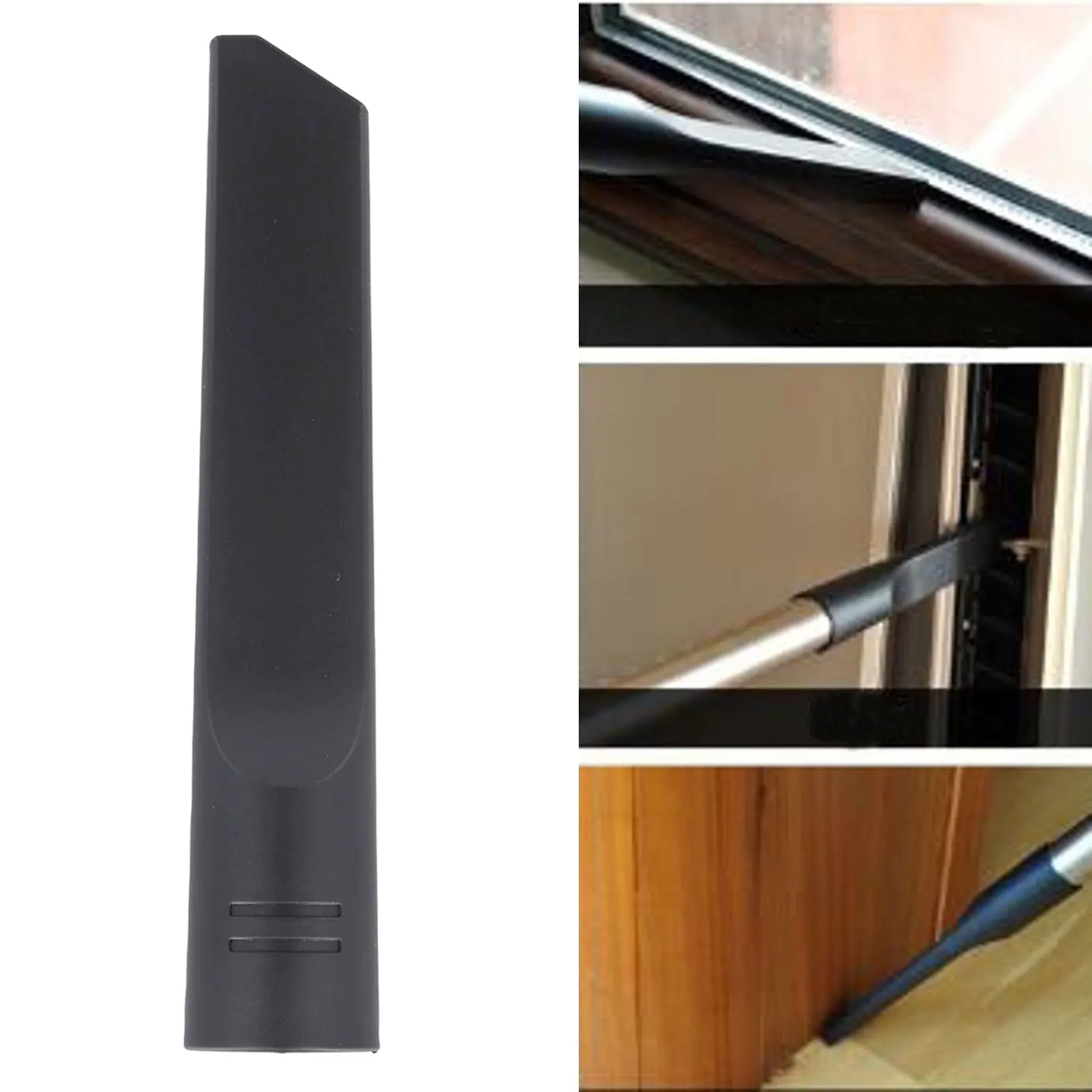 Инструмент-Угловой-уголок-Плоская-всасывающая-головка-cranny-Черный-1-шт-Набор-ПП-Пластиковый-пылесос-Щелевой-сменный-порт-35-мм