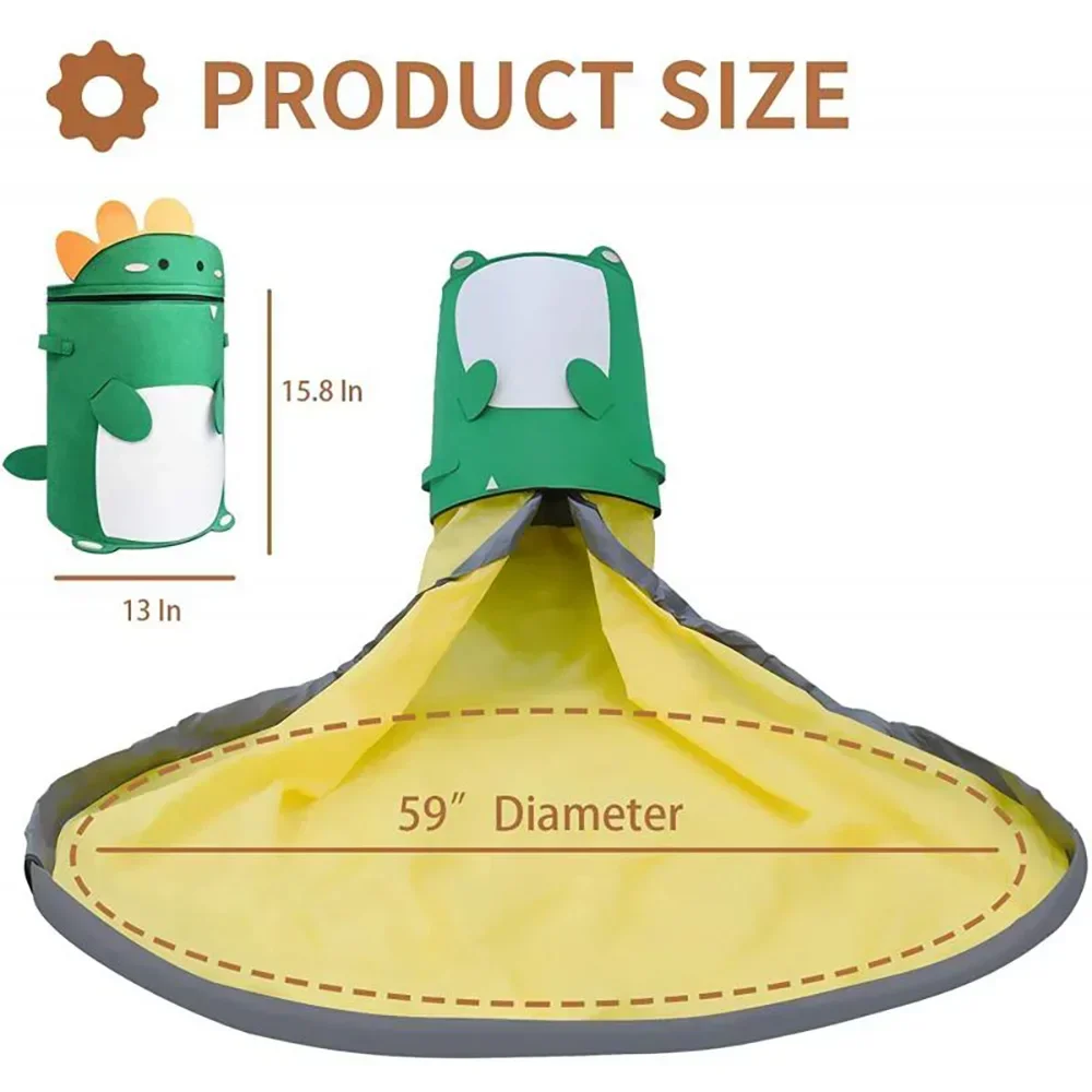 Saco de armazenamento de brinquedos dobrável de feltro destacável, organizador de animais fofos, sacos ziplock, à prova de poeira, bloco de