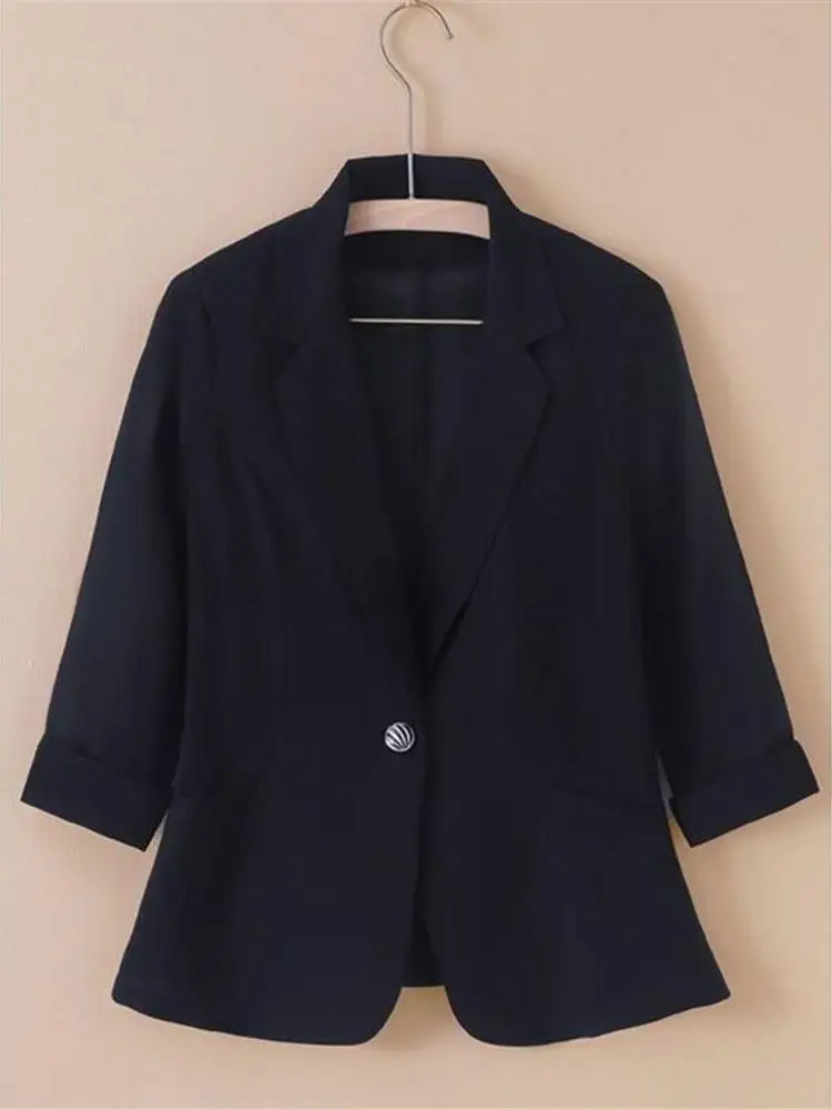 

Женский приталенный костюм ort Sve Jaet Thin Me Western Sle Топ плюс размер Ele Верхняя одежда Кардиган Летняя мода