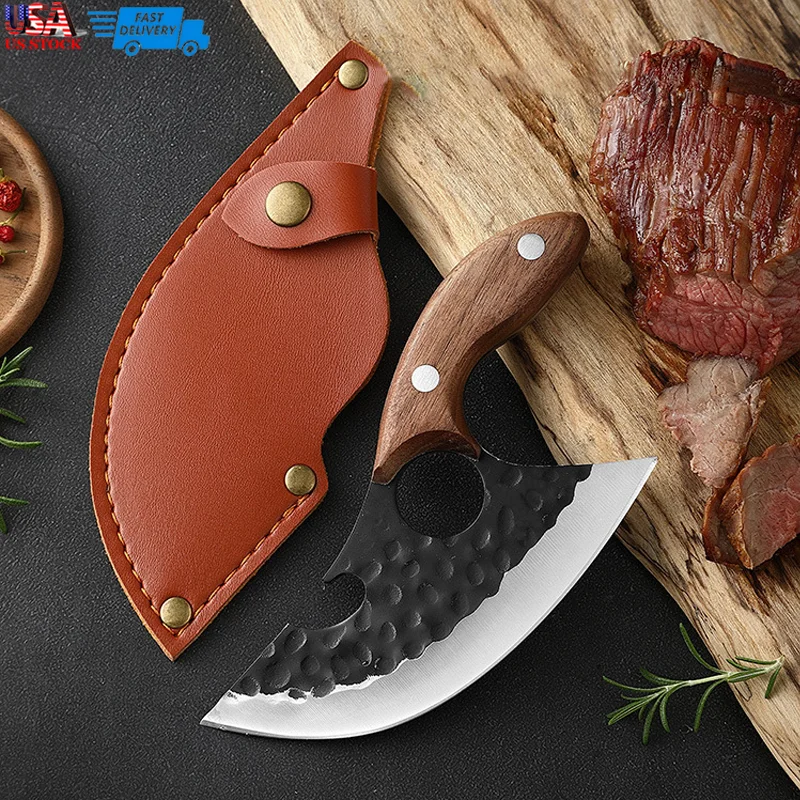 Stainless Steel Mini Meat Cutter Multi-functional Small Machete Barbecue Kitchen Split Fish Knife Kitchen Knife Cooking Tools