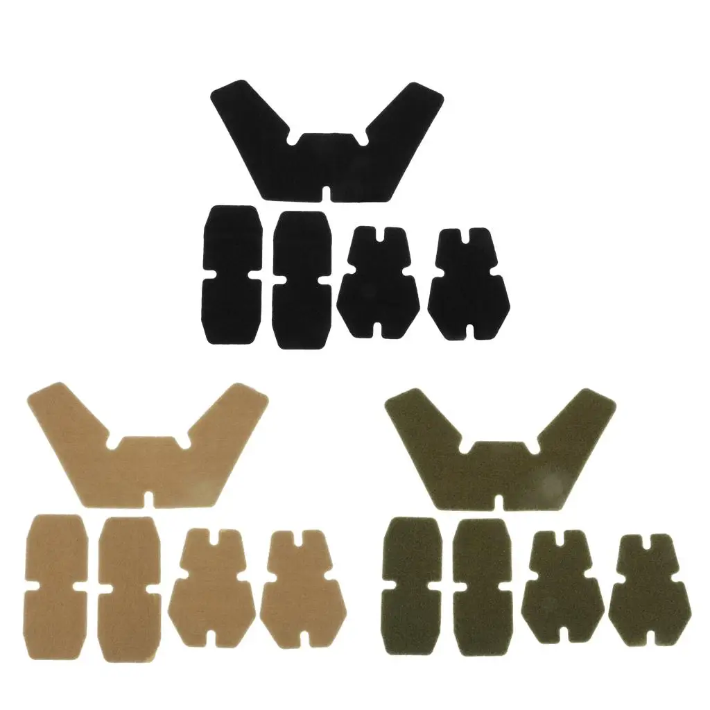 Velcro Helmet Sticker Patch Hook Loop Fastener Pad Set for Helmet Case and Hat Protection