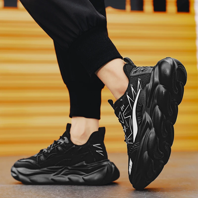 

Летняя повседневная обувь с дышащей сеткой, мужские уличные удобные кроссовки на мягкой подошве, студенческая прогулочная обувь, сезонная обувь