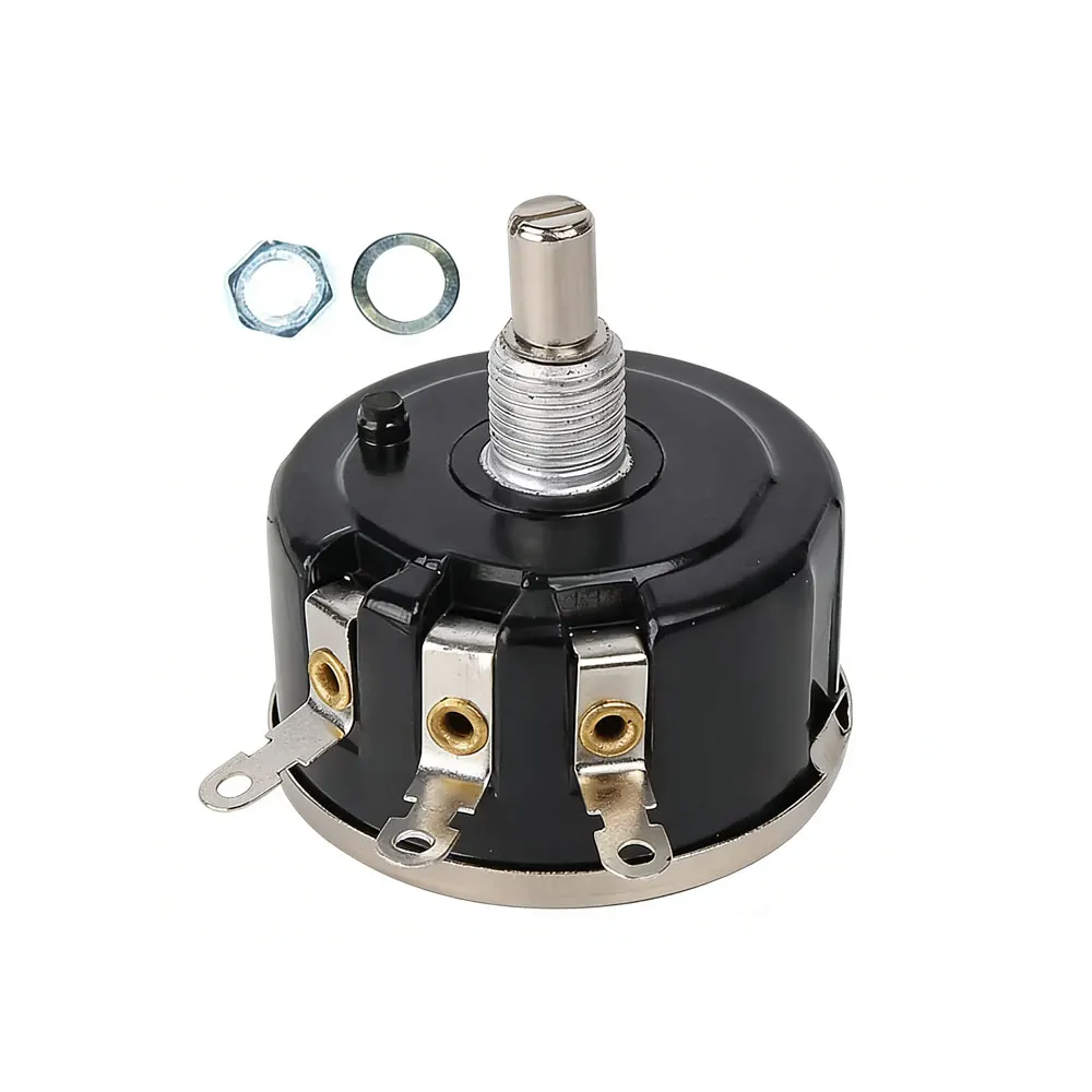 5PCS WX112 WX050 5W Single Circle Wire Wound Potentiometer (050)22R 100R 220 1K 2K2 4K7 10K 22K 33K 47K 100 220 2.2K 4.7KΩ Ohm