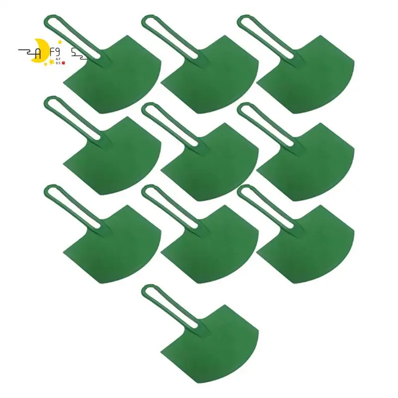 

AF95-10Pcs Plastic Toughened Arc-Shaped Ash Scraper Trowel Plastering Gypsum Scraper Dragging Ash Board Arc-Shaped Shovel Durabl