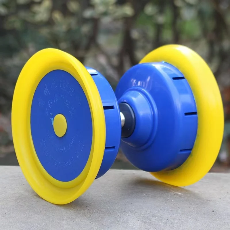 Yoyo diabolo com apito som triplo rolamentos brinquedos de malabarismo profissional para adultos iniciantes inclui varas saco de rede de corda