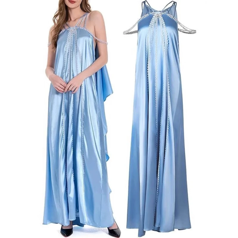 

Fantasia Padme Amidala Cosplay Costume Women Sexy Dress Sleepwear Night Dress Nightgown Outfits Halloween Carnival Disguise Suit